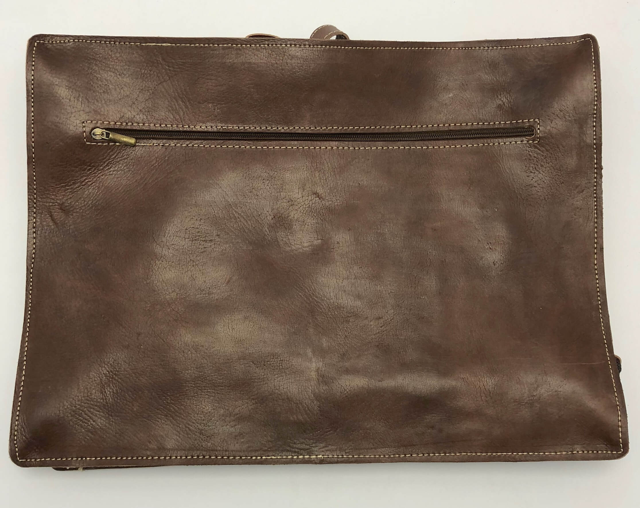 Kožená cestovní taška hnědá