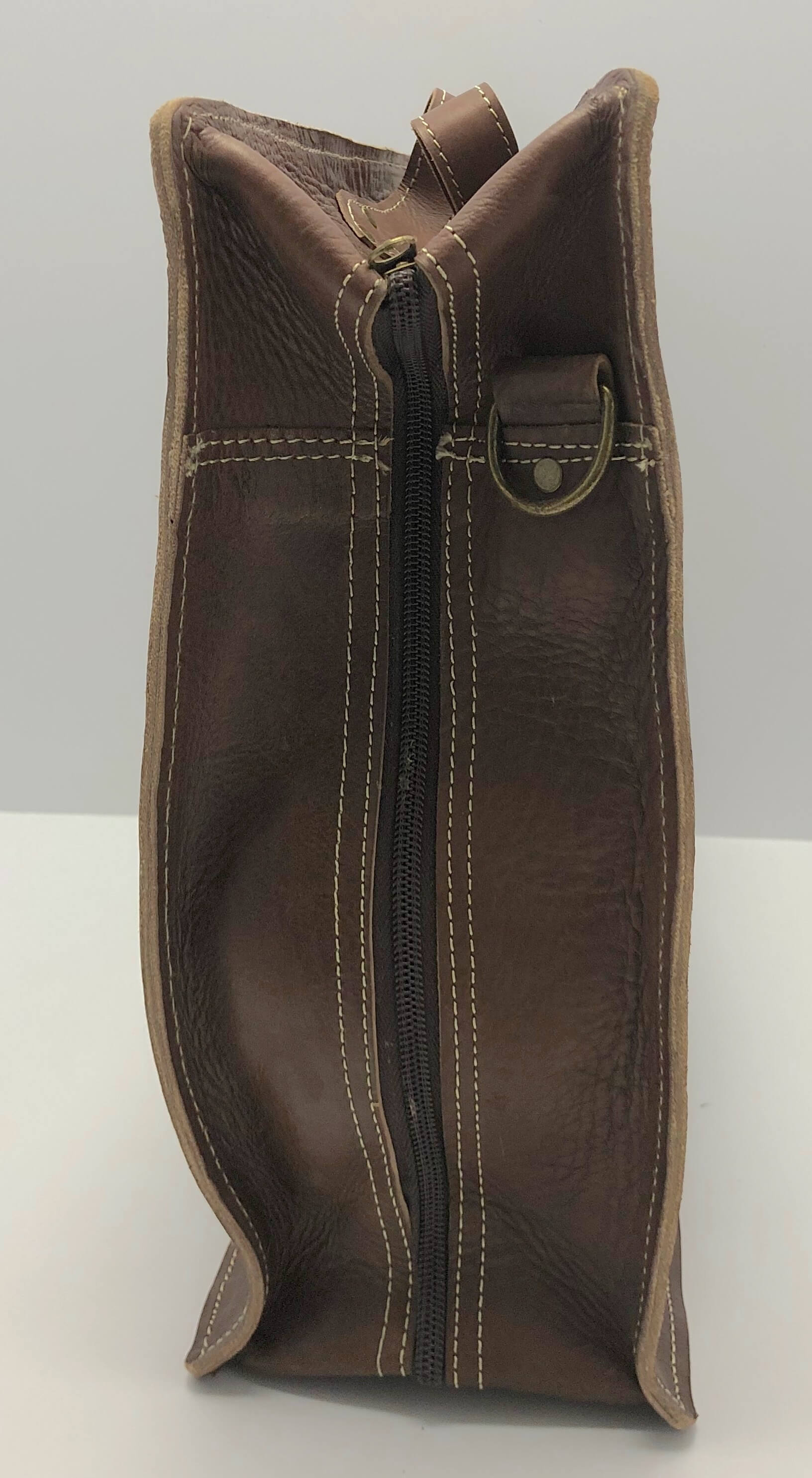 Kožená cestovní taška hnědá