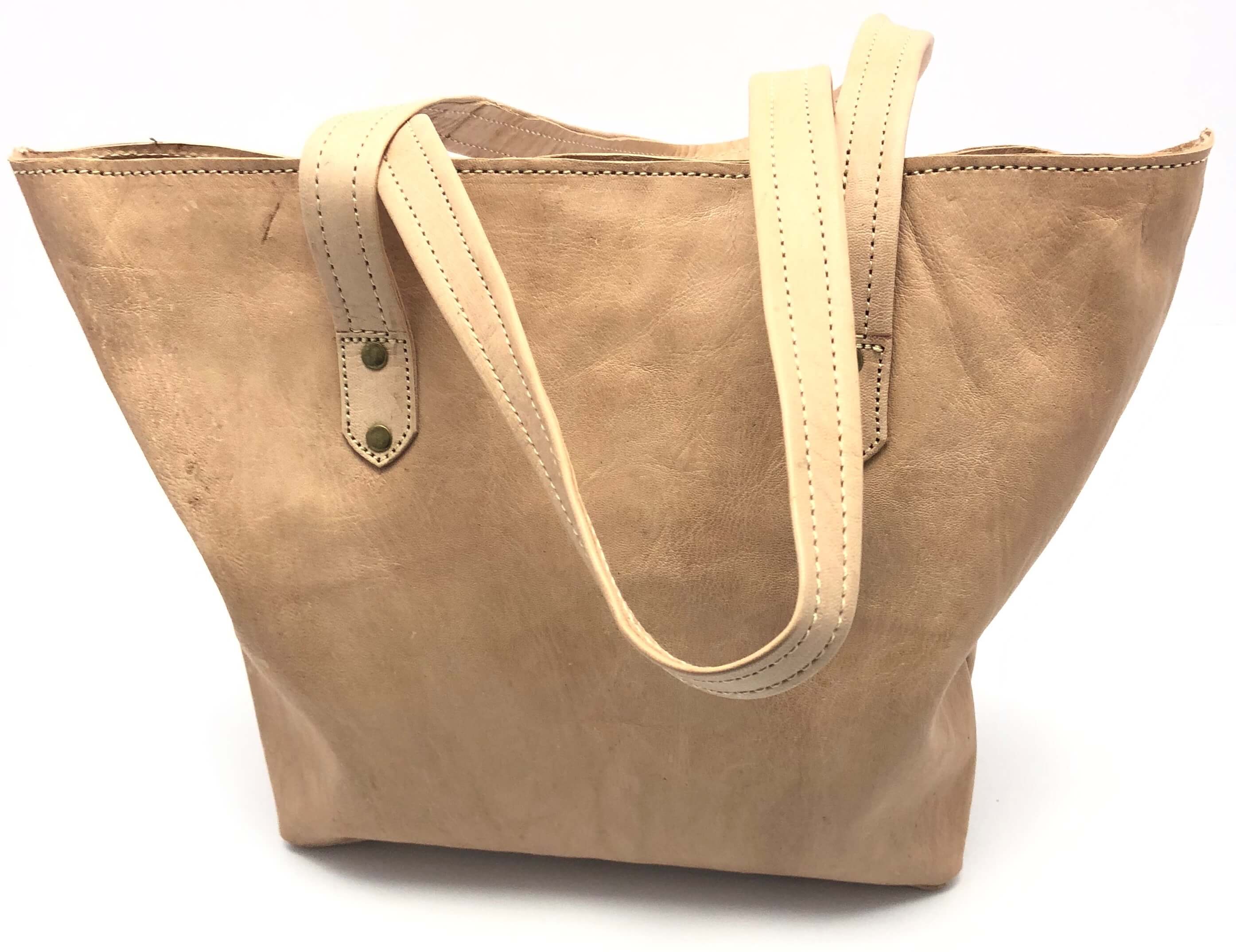 Kožená kabelka elegant velbloudí