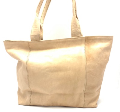 Dámská kožená kabelka hladká velbloudí MagBag