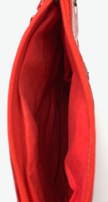 Dámská kožená kabelka proplétaná červená MagBag