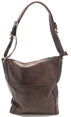 Dámská kožená kabelka menší hnědá MagBag