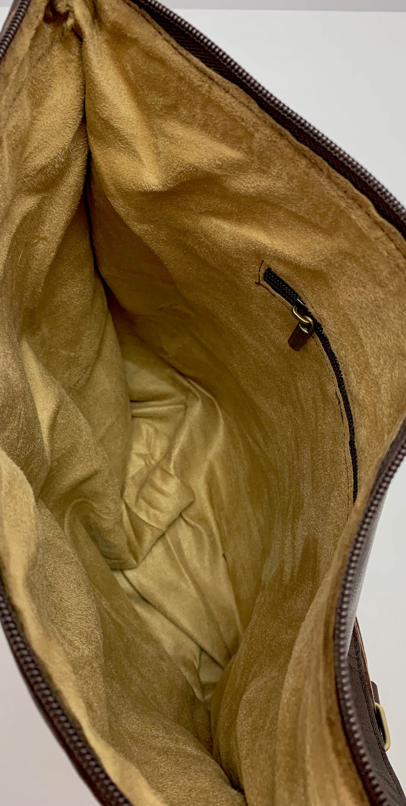 Dámská kožená kabelka menší hnědá MagBag