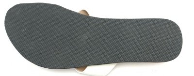 Dámské kožené pantofle s korálkem bílé MagBag