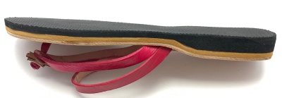 Dámské kožené pantofle s hvězdičkou červené MagBag