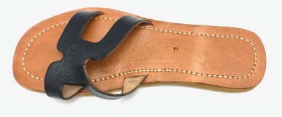 Dámské kožené pantofle černé MagBag